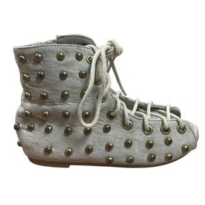 Target Girls Size 7 Open Toed Bootie Gilded Pebble Studded Sandals